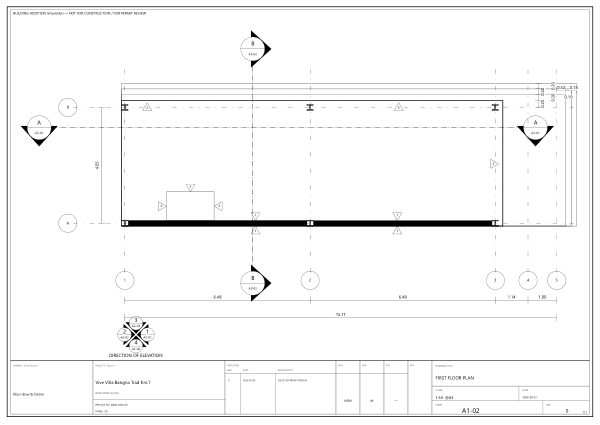 Sheet A1-02 — First Floor Plan