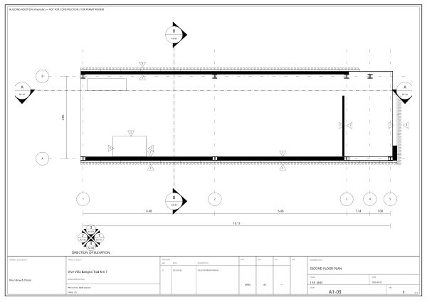 Sheet A1-03 — Second Floor Plan