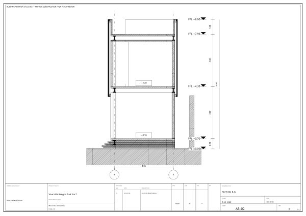 Sheet A3-02 — Section B-B